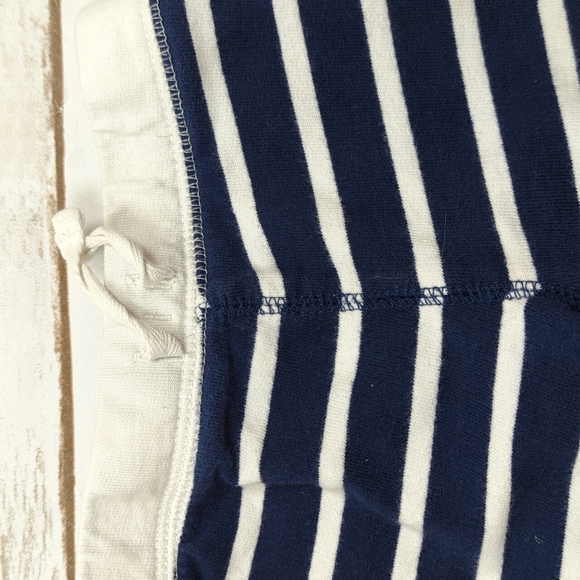 Carter's Navy/White Striped French Terry Pants 12M - Picture 3 of 7